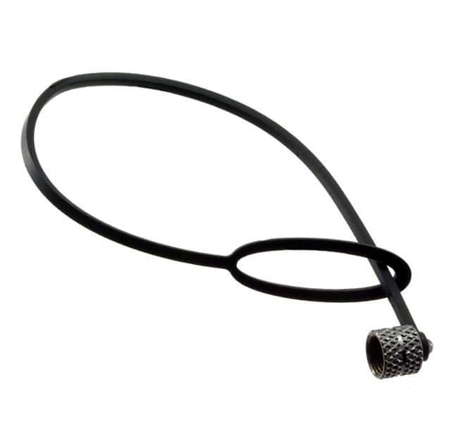 850103M-DC CONN DUST COVER M5 BLACK