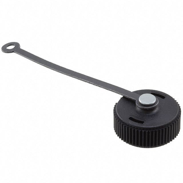 206903-2 CONN SEALING COVER 11 BLACK