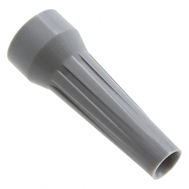 GMA.0B.030.DG CONN STRAIN/BEND RELIEF GRAY