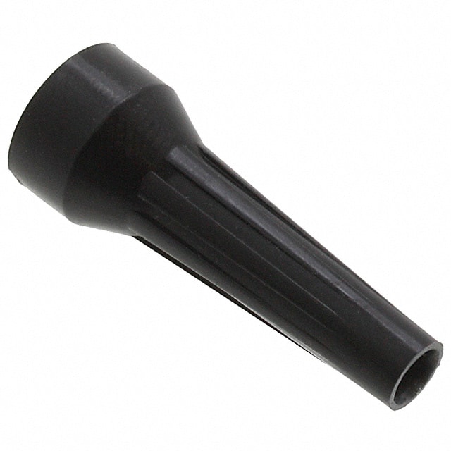 GMA.0B.025.DN CONN STRAIN/BEND RELIEF BLACK