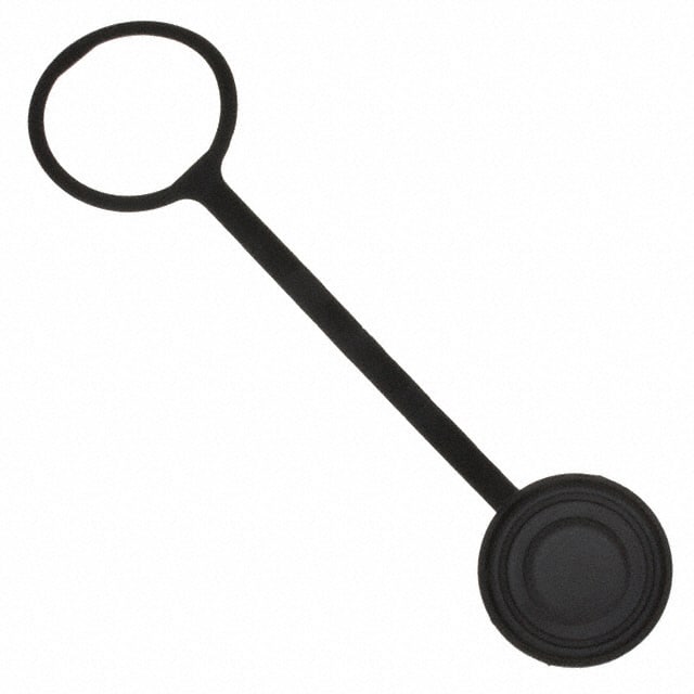 PX0711 CONN SEALING COVER BLACK