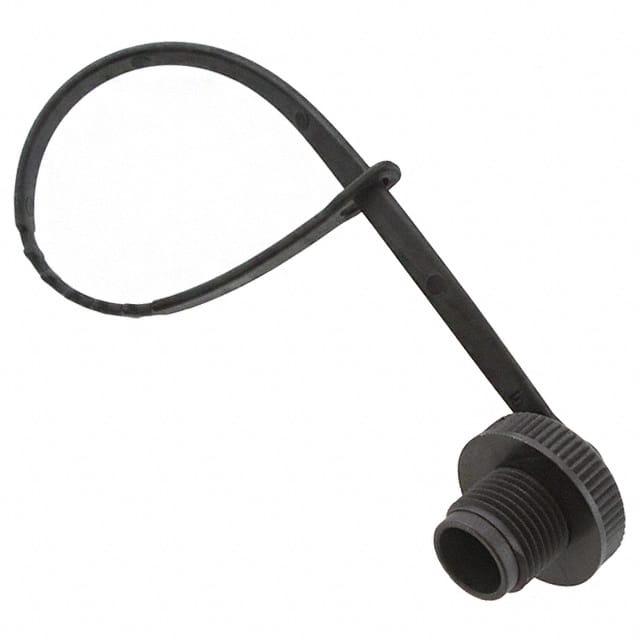 1430899 CONN SEALING COVER M12 BLACK
