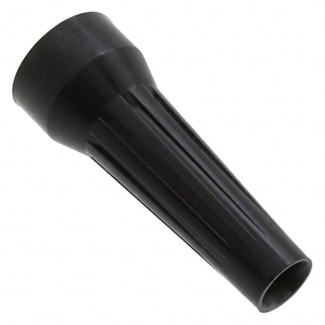 GMA.1B.040.DN CONN STRAIN RELIEF BLACK