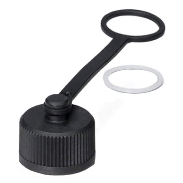 1456190 CONN SEALING COVER M12 BLACK