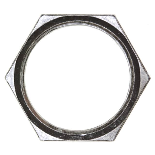 1445904-1 CONN HEX NUT 11 SILVER