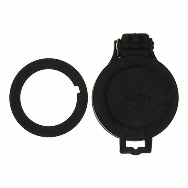 PX0713 CONN SEALING COVER BLACK