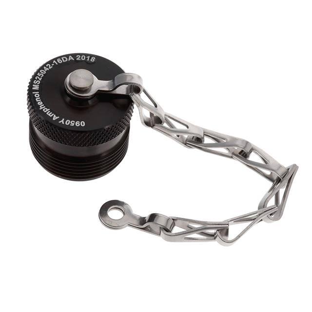 MS25042-16DA CONN PROTECTIVE COVER 16 BLACK