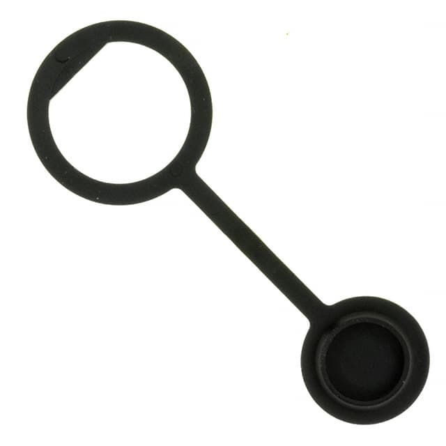 1604089-1 CONN COVER 8 BLACK