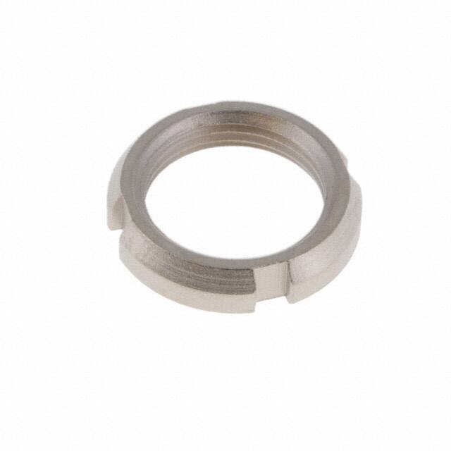 GEG.0S.240.LN CONN NOTCHED NUT SILVER