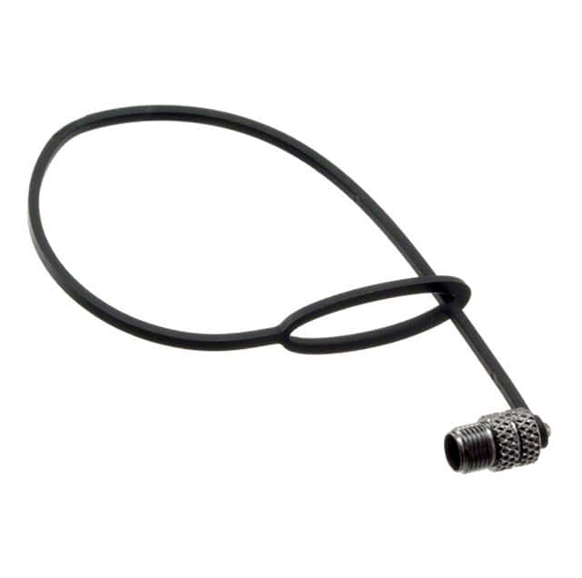 850203M-DC CONN DUST COVER M5 BLACK