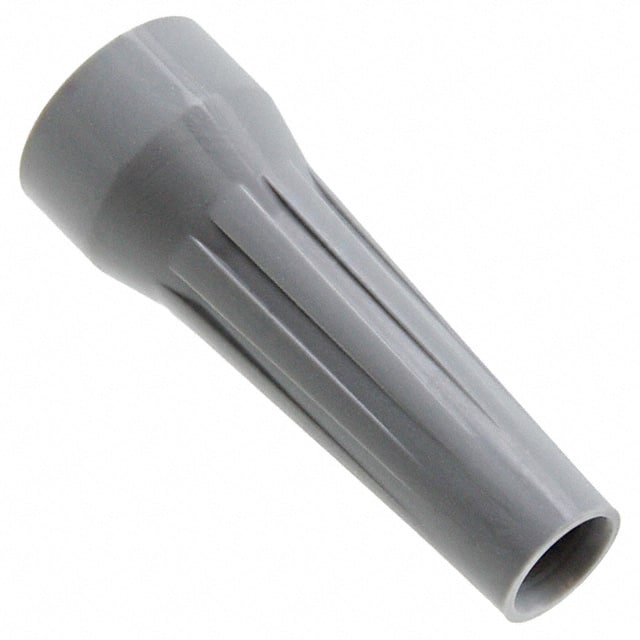 GMA.0B.035.DG CONN STRAIN/BEND RELIEF GRAY