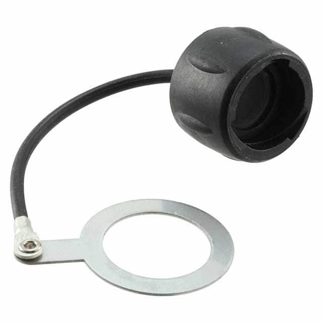 UTS12DCGR CONN SEALING COVER 12 BLACK
