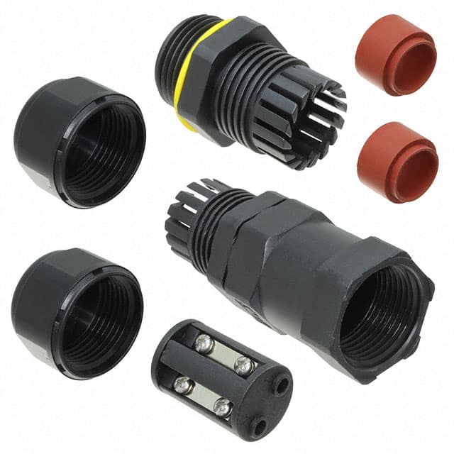 SC-L-UL12-02-RD CONN CABLE JOINER BLACK/RED