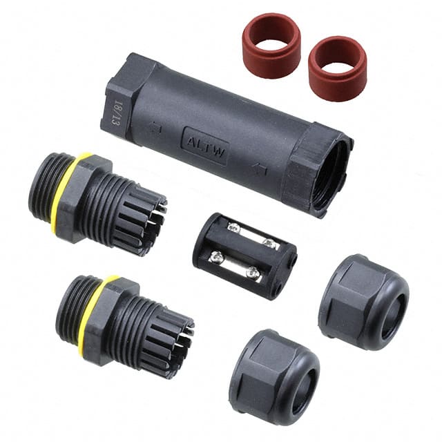 SC-L-UL13-02-RD CONN CABLE JOINER BLACK/RED