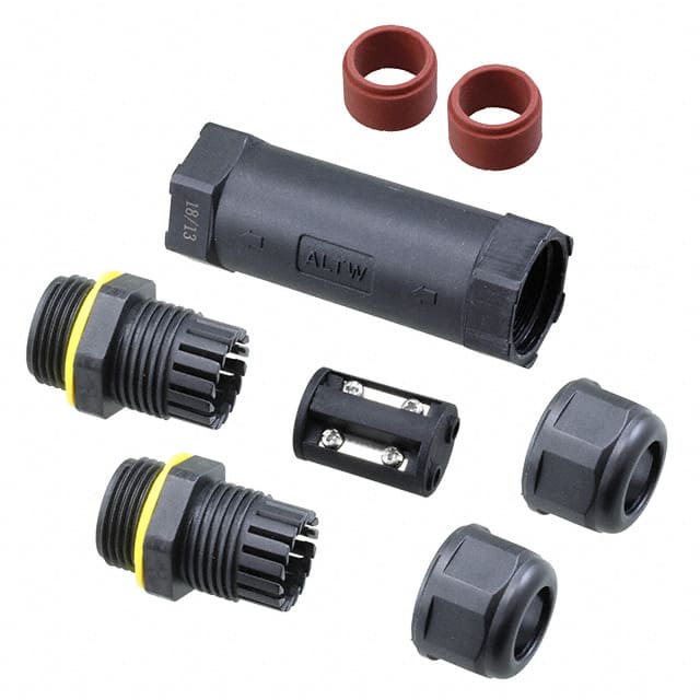 SC-L-UL13-04-RD CONN CABLE JOINER BLACK/RED