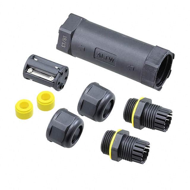 SC-L-UL13-05-YW CONN CABLE JOINER BLACK/YELLOW