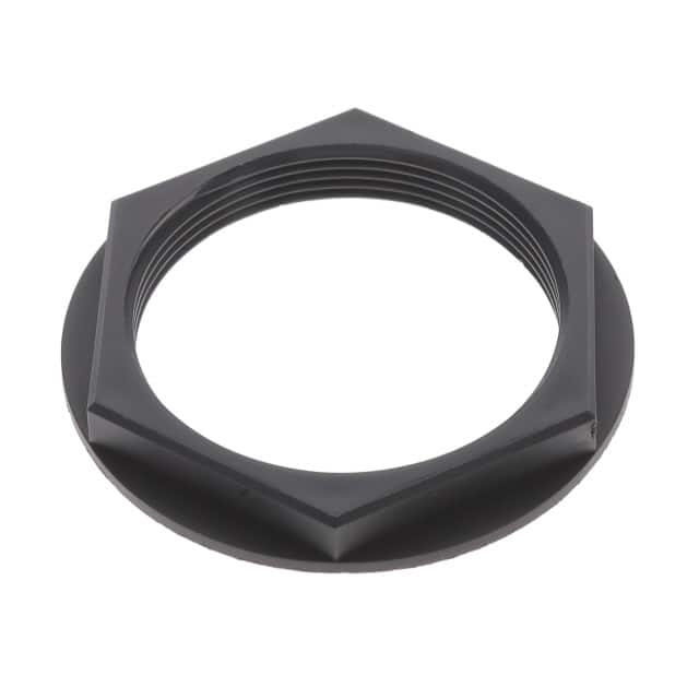 192900-0487 CONN HEX NUT 24 BLACK