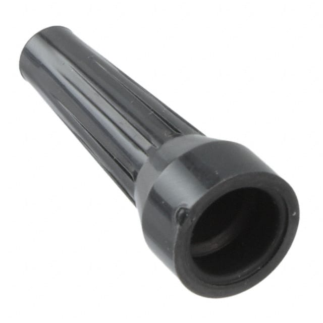 GMA.1B.025.DN CONN STRAIN RELIEF BLACK