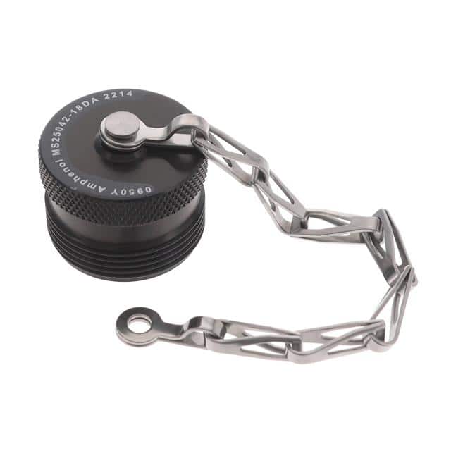 MS25042-18DA CONN PROTECTIVE COVER 18 BLACK