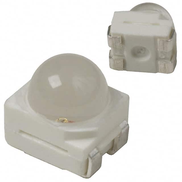 OVSASBLCR8 LED RED CLEAR 4PLCC SMD