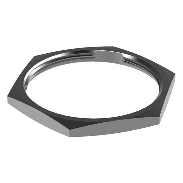 A112263-90 CONN HEX NUT 24 SILVER
