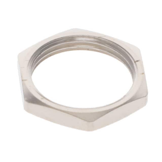GEA.2S.240.LN CONN HEX NUT SILVER