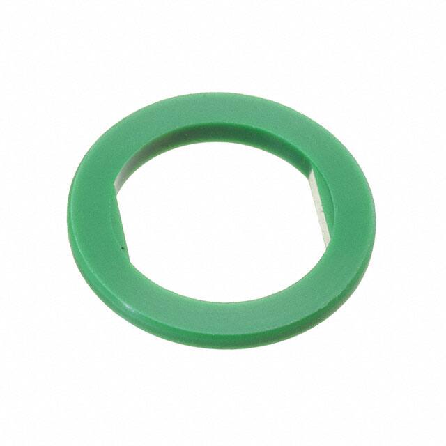 GRA.2S.269.GV CONN INSULATING WASHER GREEN