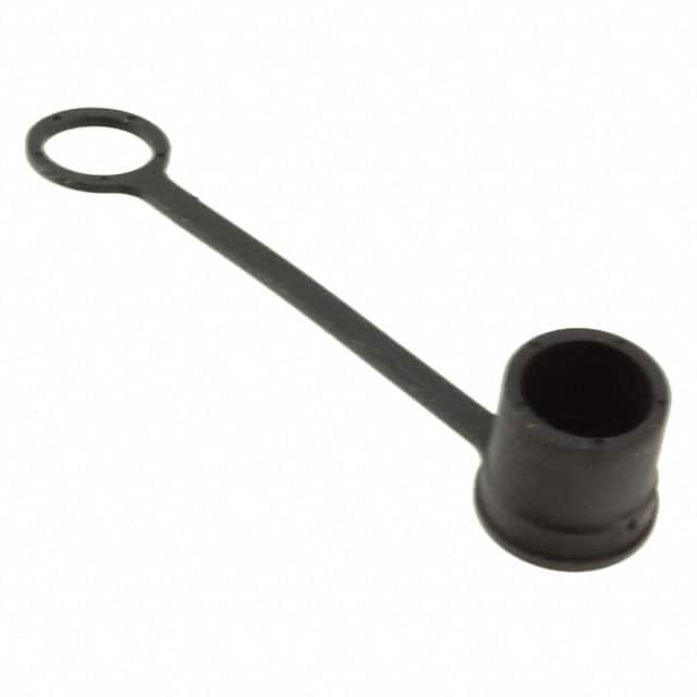 HS2CCAP CONN SEALING COVER BLACK