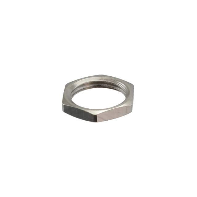 GEA.1S.240.LN CONN HEX NUT SILVER