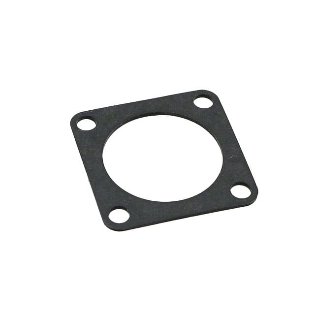 075-8543-012 CONN FLANGE GASKET 12 BLACK
