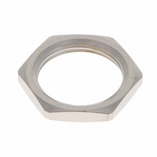 GEA.0E.240.LN CONN HEX NUT SILVER