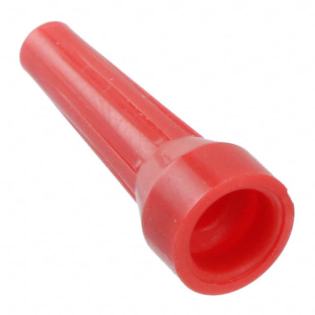 GMA.0B.025.DR CONN STRAIN/BEND RELIEF RED