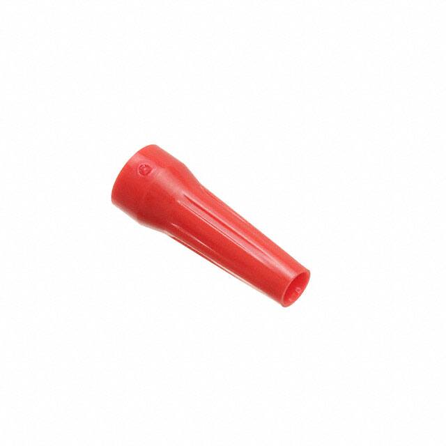 GMA.0B.035.DR CONN STRAIN/BEND RELIEF RED