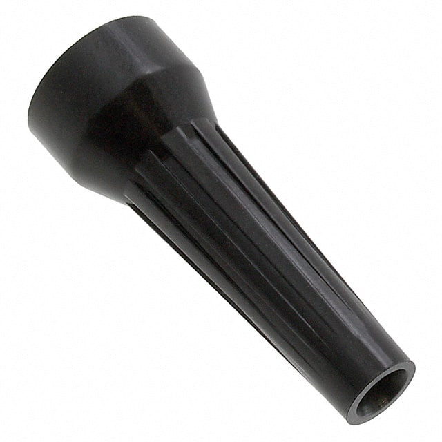 GMA.1B.030.DN CONN STRAIN RELIEF BLACK