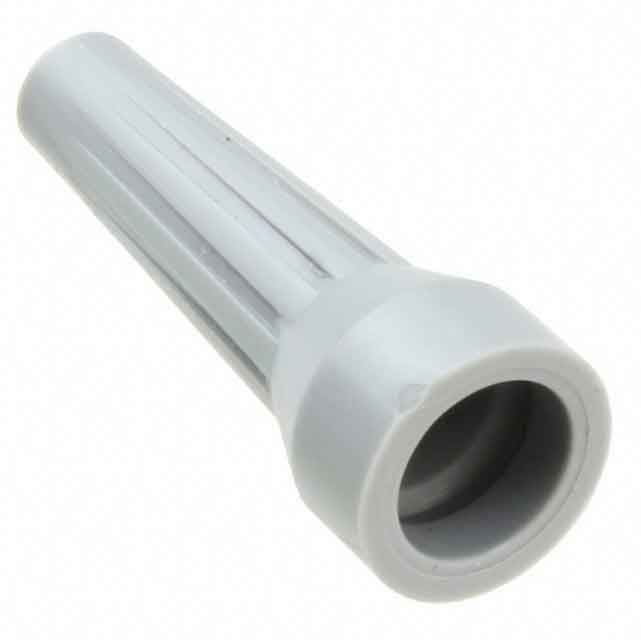 GMA.1B.030.DG CONN STRAIN RELIEF GRAY