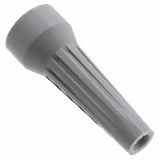GMA.1B.025.DG CONN STRAIN RELIEF GRAY