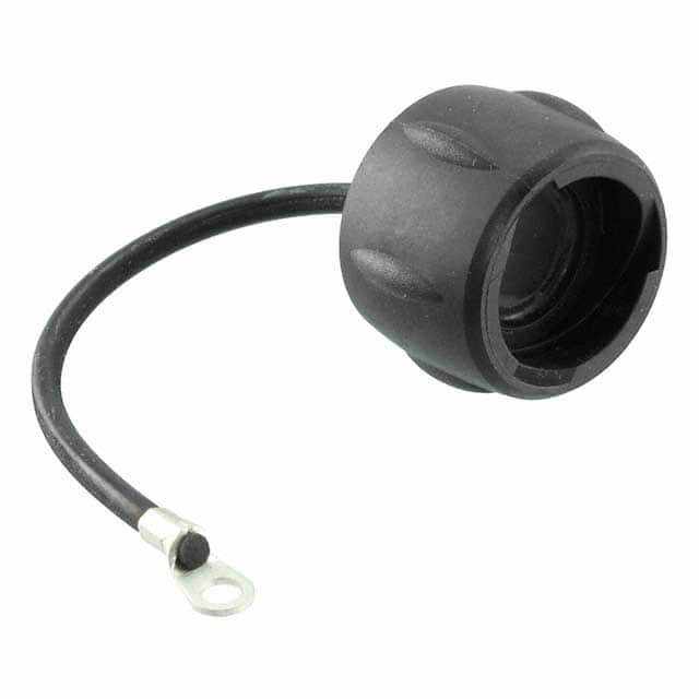 UTS12DCGE CONN SEALING COVER 12 BLACK