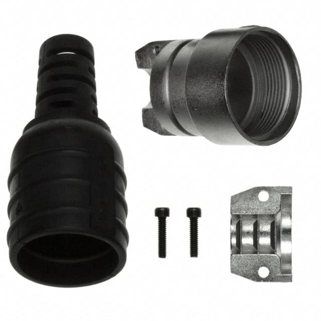 MA4FSR-A8.5 CONN BOOT BLACK 8.5MM DIAM