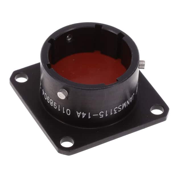 JANMS3115-14A ANODIZE BLACK DUMMY RECEPTACLE
