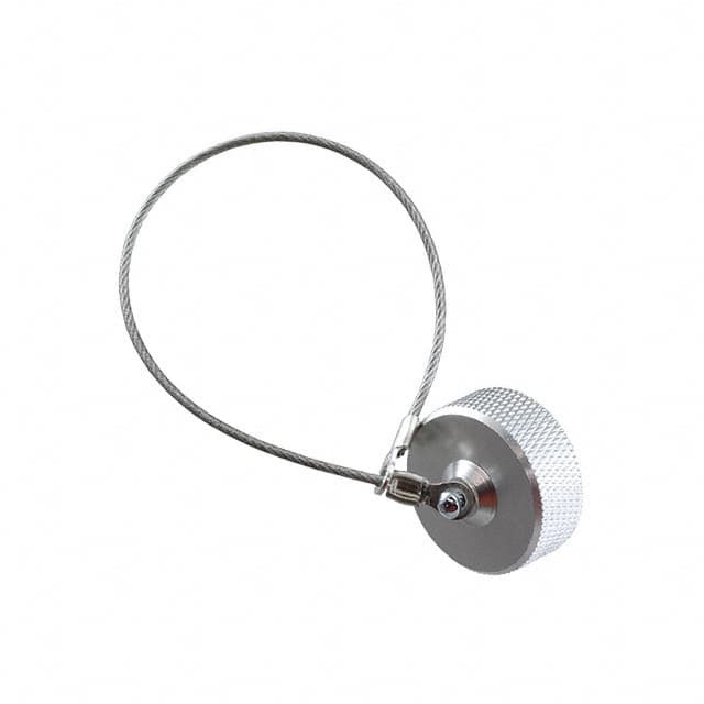 P29044 CONN DUST COVER M22 SILVER