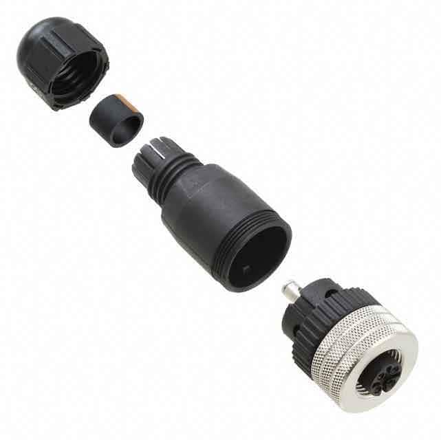1200710041 CONN TERMINATOR M12-5 BLACK