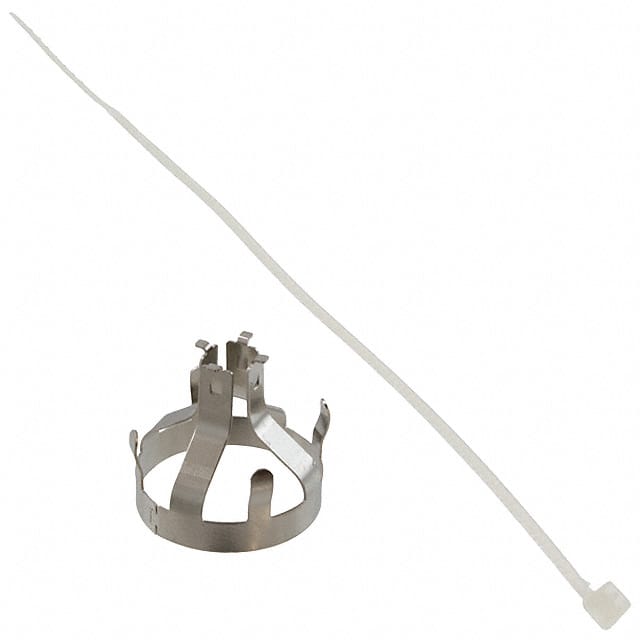 PXM6090 CONN CABLE BRAID TERMINATION SIL