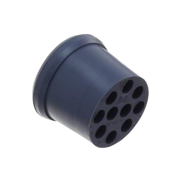 CIRP1819GPL CONN GROMMET GRAY