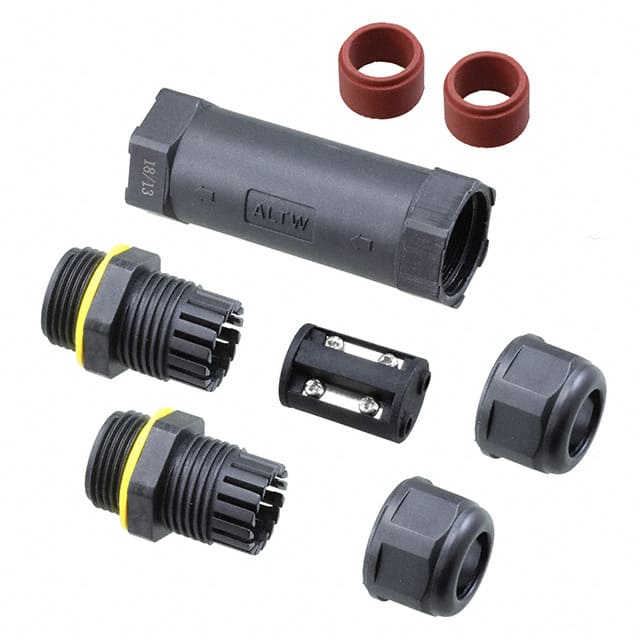 SC-L-UL13-03-RD CONN CABLE JOINER BLACK/RED