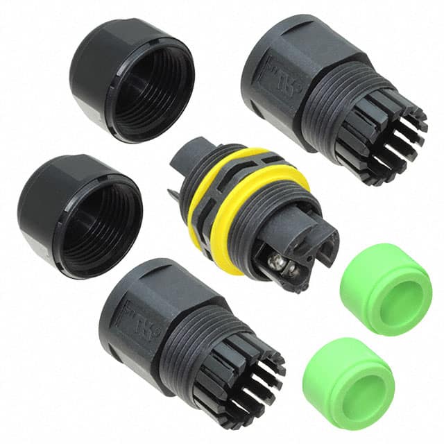 SC-L-UL11-04-GN CONN CABLE JOINER BLACK/GREEN