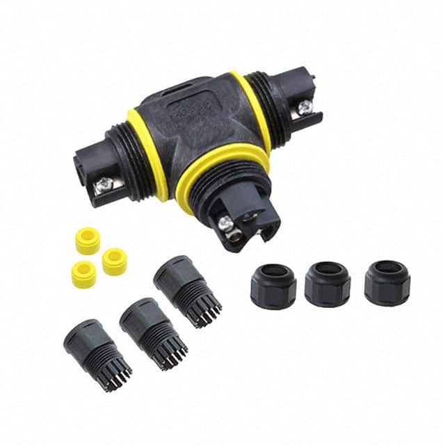 SC-L-ULT2-03-YW CONN CABLE JOINER BLACK/YELLOW