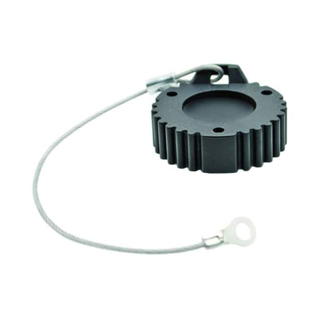 AHDC169-TMBLK CONN COVER BLACK