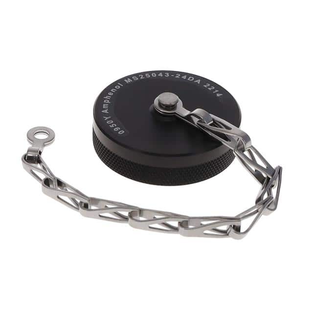 MS25043-24DA CONN PROTECTIVE COVER 24 BLACK