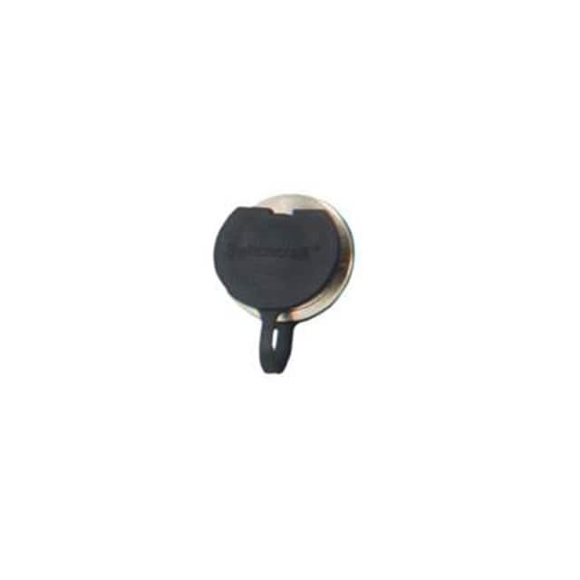 CAPMSB CONN COVER XLR BLACK