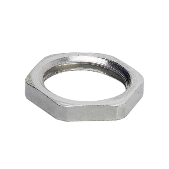 1412077 CONN HEX NUT SILVER